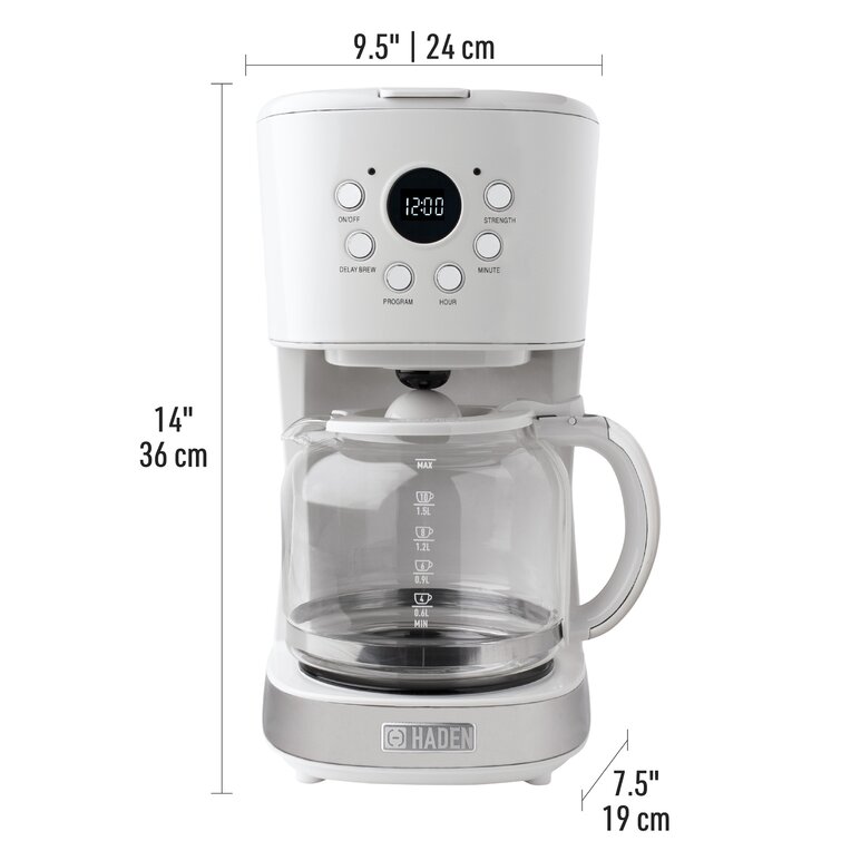 Programmable coffee outlet pots